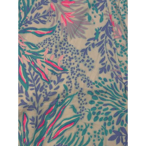 Luxletic Lilly Pulitzer Women Small Pink Blue Meryl Skort Golf Resort Activewear - Picture 9 of 9